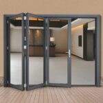 (folding) درب و پنجره دوجداره آلومینیومی آکاردئونی
